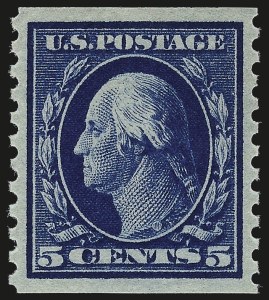Sale 967, Lot 4786, 1913-15 Washington-Franklin Issues (Scott 424-461)