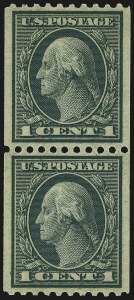 Sale 967, Lot 4787, 1913-15 Washington-Franklin Issues (Scott 424-461)