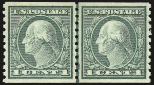 Sale 967, Lot 4794, 1913-15 Washington-Franklin Issues (Scott 424-461)