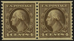 Sale 967, Lot 4803, 1913-15 Washington-Franklin Issues (Scott 424-461)
