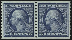Sale 967, Lot 4804, 1913-15 Washington-Franklin Issues (Scott 424-461)