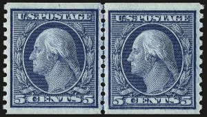 Sale 967, Lot 4805, 1913-15 Washington-Franklin Issues (Scott 424-461)
