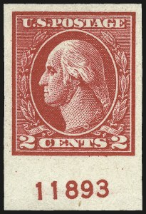 Sale 967, Lot 4903, 1918-20 Offset Printing Issues (Scott 525-536)
