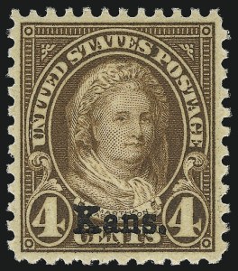 Sale Number 967, Lot Number 4992, Kans.-Nebr. Overprints (Scott 659-678)