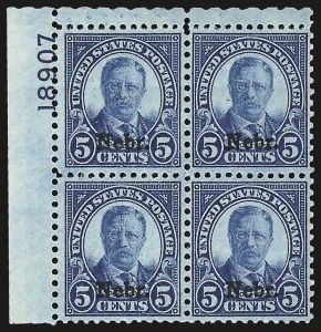 Sale 967, Lot 5008, Kans.-Nebr. Overprints (Scott 659-678)