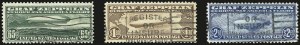 Sale 967, Lot 5044, Air Post Graf Zeppelin Issue (Scott C13-C15)