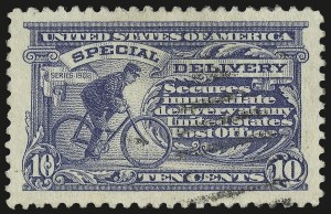 Sale 967, Lot 5084, Special Delivery, Registration (E, F)