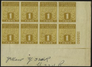 Sale 967, Lot 5171, Postal Note, Parcel Post (PN, Q, JQ, QE)