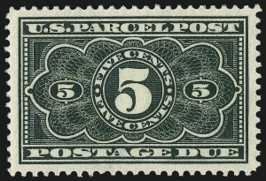 Sale 967, Lot 5194, Postal Note, Parcel Post (PN, Q, JQ, QE)