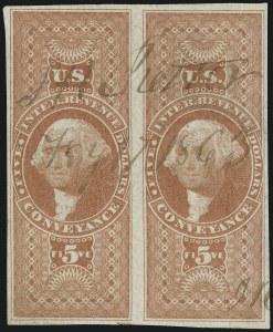 Sale 967, Lot 5240, Revenues (First Issue)