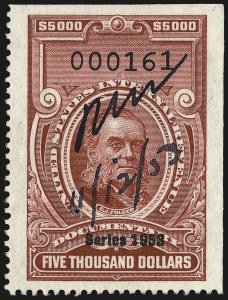 Sale 967, Lot 5256, Revenues (Second and Later Issues)