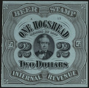 Sale 967, Lot 5292, Revenues (Beer Stamps)
