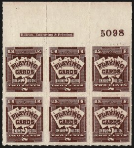 Sale 967, Lot 5304, Revenues (Playing Cards)