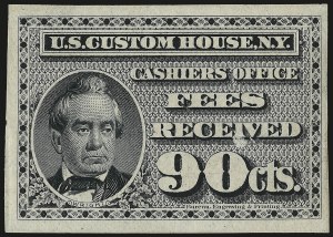 Sale 967, Lot 5327, Revenues (Narcotics, Customs Fee, Revenue Stamped Paper)