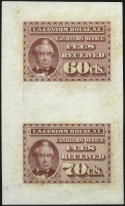 Sale 967, Lot 5329, Revenues (Narcotics, Customs Fee, Revenue Stamped Paper)