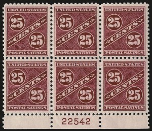 Sale 967, Lot 5371, Postal and War Savings, other Back-of-Book)