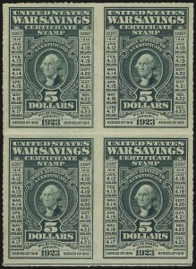 Sale 967, Lot 5376, Postal and War Savings, other Back-of-Book)