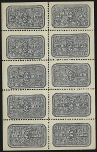 Sale 967, Lot 5381, Postal and War Savings, other Back-of-Book)
