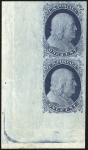 Sale 968, Lot 11, 1851-56 Issue (Scott 5-17)