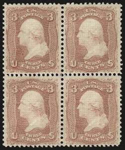 Sale 968, Lot 112, 1868 Regular-Production Grilled Issue (E Grill, Scott 86-91)