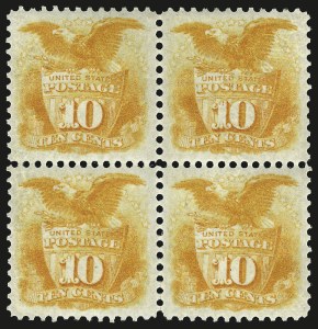 Sale 968, Lot 165, 1875 Re-Issue of 1869 Pictorial Issue (Scott 123-133a)