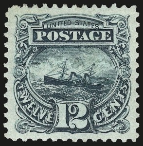 Sale 968, Lot 166, 1875 Re-Issue of 1869 Pictorial Issue (Scott 123-133a)