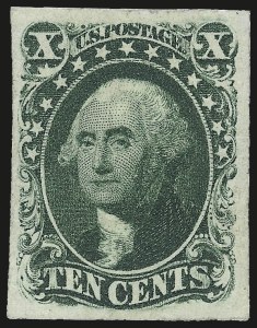 Sale 968, Lot 22, 1851-56 Issue (Scott 5-17)