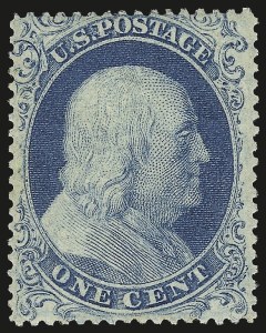 Sale 968, Lot 24, 1857-60 Issue (Scott 18-39)