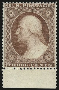Sale Number 968, Lot Number 32, 1857-60 Issue (Scott 18-39)