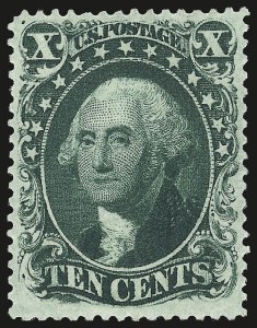 Sale 968, Lot 45, 1857-60 Issue (Scott 18-39)