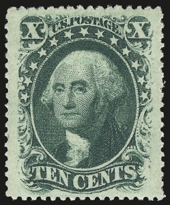 Sale 968, Lot 47, 1857-60 Issue (Scott 18-39)