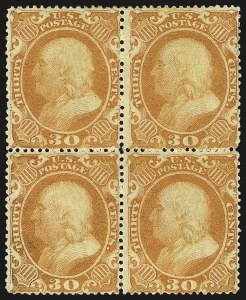 Sale 968, Lot 52, 1857-60 Issue (Scott 18-39)