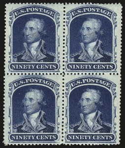 Sale 968, Lot 54, 1857-60 Issue (Scott 18-39)