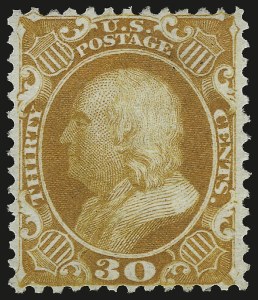 Sale 968, Lot 61, 1875 Reprint of 1857-60 Issue (Scott 40-47)