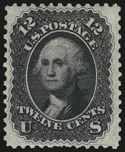 Sale 968, Lot 66, 1861 First Designs and Colors (Scott 55-61)