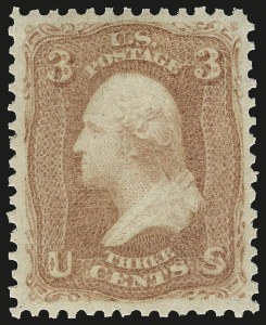 Sale 968, Lot 74, 1861-66 Issue (Scott 63-72)