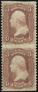 Sale 968, Lot 76, 1861-66 Issue (Scott 63-72)