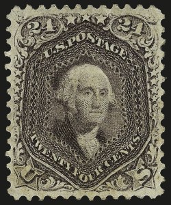 Sale 968, Lot 87, 1861-66 Issue (Scott 63-72)