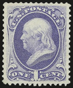 Sale 968A, Lot 174, 1870 National Bank Note Co. Grilled Issue (Scott 134-144)