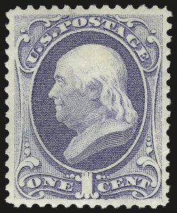 Sale 968A, Lot 193, 1873 Continental Bank Note Co. Issue (Scott 156-166)