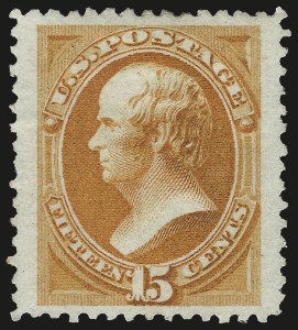 Sale 968A, Lot 209, 1875 Continental Bank Note Co. Special Printing (Scott 168-180)