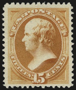 Sale 968A, Lot 235, 1880-83 American Bank Note Co. Special Printing (Scott 192-211D)