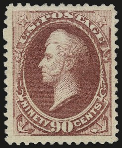 Sale 968A, Lot 238, 1880-83 American Bank Note Co. Special Printing (Scott 192-211D)