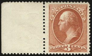 Sale 968A, Lot 255, 1881-88 American Bank Note Co. Issues (Scott 205-218)