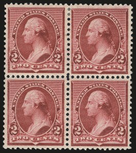 Sale 968A, Lot 264, 1890-93 Issue (Scott 219-229)