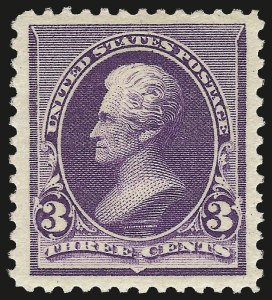 Sale 968A, Lot 265, 1890-93 Issue (Scott 219-229)