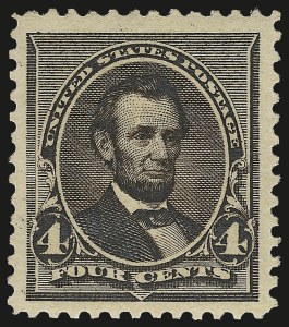 Sale 968A, Lot 266, 1890-93 Issue (Scott 219-229)