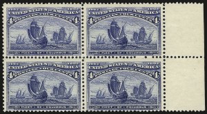 Sale 968A, Lot 280, 1893 Columbian Issue (Scott 230-245)