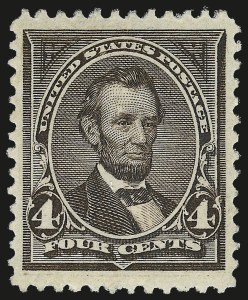 Sale 968A, Lot 304, 1894 Unwatermarked Bureau Issue (Scott 246-263)