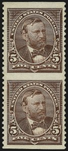 Sale 968A, Lot 306, 1894 Unwatermarked Bureau Issue (Scott 246-263)